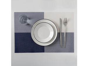 Салфетка кухонная 45х30 см "Настроение", цвет синий