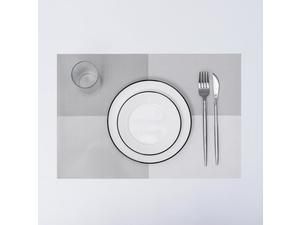 Салфетка кухонная «Настроение», 45×30 см, цвет серый
