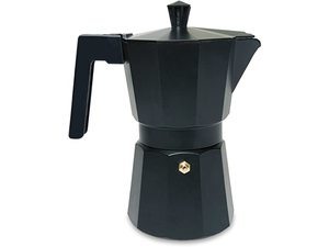 Черная кофеварка 9 чашек SUPREMINOX, (450мл)