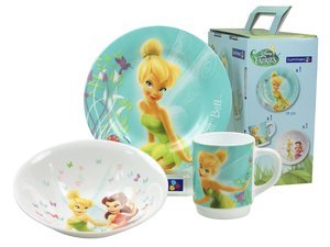 Детский набор посуды Disney Феи 3пр